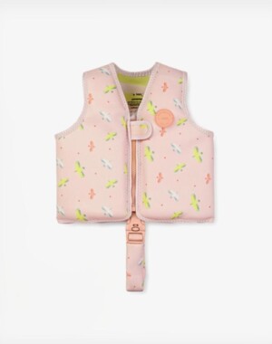 Saro Εκπαιδευτικό Γιλέκο Κολύμβησης Tropicool Pink 1-3 Ετών
