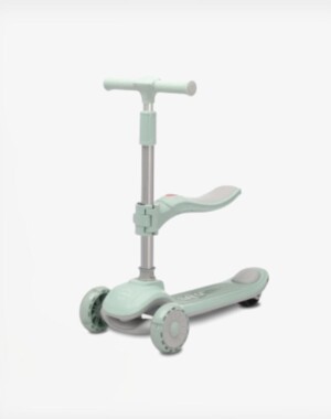 Saro Παιδικό Μουσικό Πατίνι 2-σε-1 “Cool Rider” Μέντα