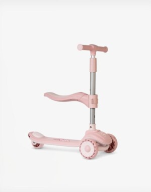 Saro Παιδικό Μουσικό Πατίνι 2-σε-1 “Cool Rider” Ροζ