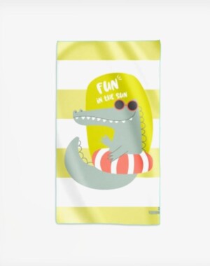 Saro Πετσέτα Παραλίας Microfiber Fun in the Sun 90x160εκ.