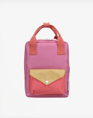 Sticky Lemon Τσάντα Πλάτης Small | Lemon Tree | Envelope | Rosebay Pink