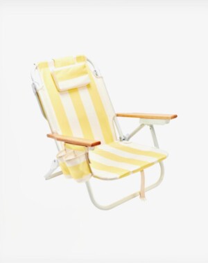 Sunnylife DeLuxe Καρέκλα Παραλίας La Mer Limon Stripe