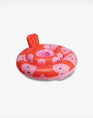 Swim Essentials Σωσίβιο 69εκ. για μωρά από 0-1 ετών - "Red Hearts"