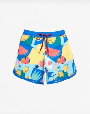 Teeter Totter Παιδικό μαγιό shorts Philippos Tutti Frutti Blue