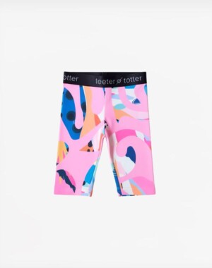 Teeter Totter Αθλητικό Ποδηλατικό Κολάν Somehow Pink 2-4 ετών