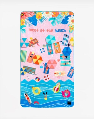 Teeter Totter Οικολόγική Πετσέτα θαλάσσης Meet at the Beach 160x90 cm