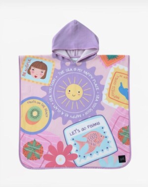 Teeter Totter Παιδικό Poncho θαλάσσης One Size Sea Lovers
