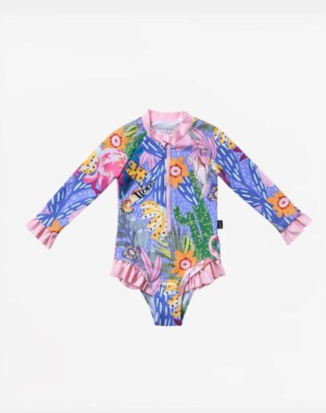 Teeter Totter Ολόσωμο μακρυμάνικο μαγιό με προστασία UPF50+ Iro Wild