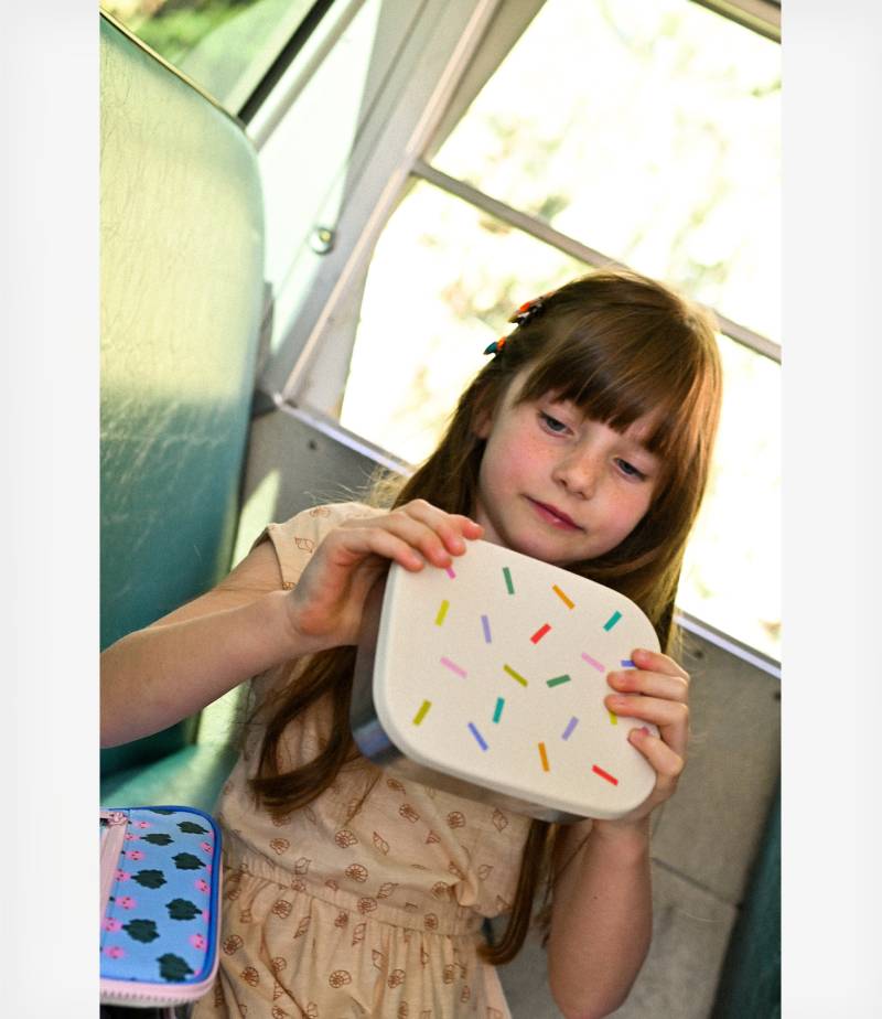 The Cotton Cloud Ανοξείδωτο Παιδικό Δοχείο Φαγητού Confetti - Image 4