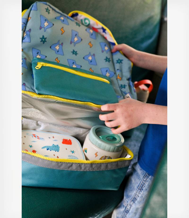 The Cotton Cloud Ανοξείδωτο Παιδικό Δοχείο Φαγητού Meowtiful Cats - Image 4