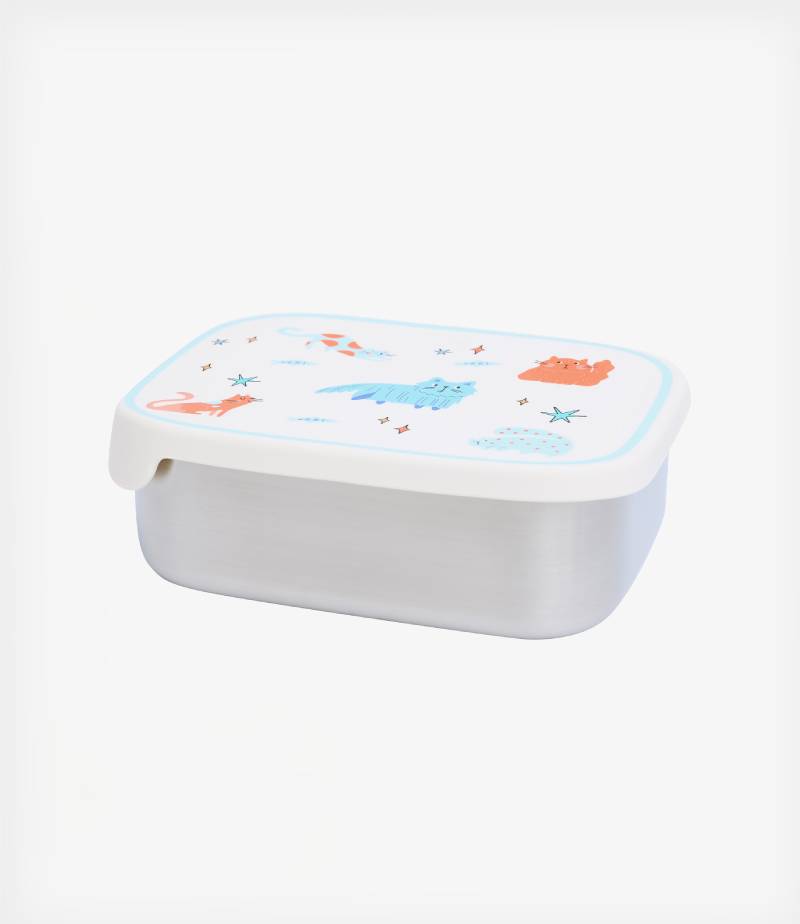 The Cotton Cloud Ανοξείδωτο Παιδικό Δοχείο Φαγητού Meowtiful Cats - Image 2