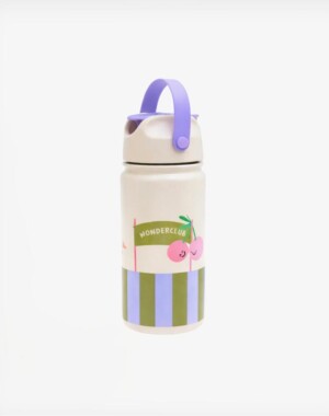 The Cotton Cloud Παιδικό Παγούρι Θερμός Ανοξείδωτο 420 ml Cherry Pop