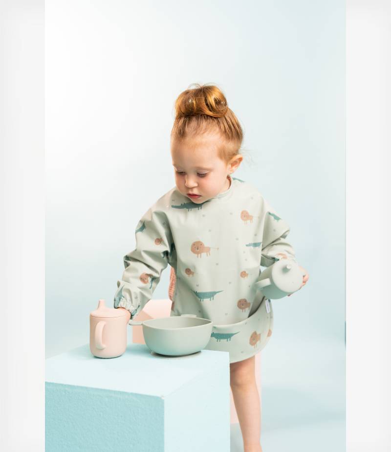 The Cotton Cloud Σαλιάρα με μακρύ μανίκι Funky Dogs - Image 4