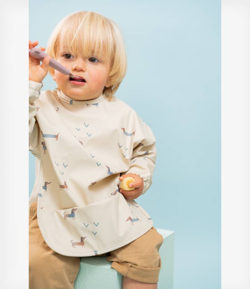 The Cotton Cloud Σαλιάρα με μακρύ μανίκι Funky Dogs - Image 5