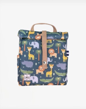 The Original LUNCHBAG Kids Ισοθερμική τσάντα φαγητού Safari Friends