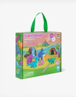 Tiger Tribe Claytopia Σετ Κατασκευής με Πηλό Dinosaur World