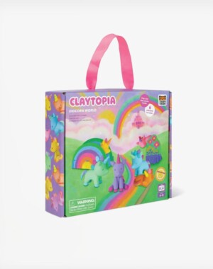 Tiger Tribe Claytopia Σετ Κατασκευής με Πηλό Unicorn World