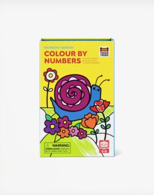 Tiger Tribe Σετ Δραστηριοτήτων - Colour by Numbers Rainbow Garden
