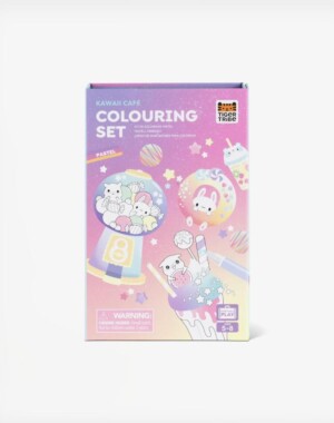 Tiger Tribe Σετ Δραστηριοτήτων - Pastel Colouring Set Kawaii Cafe