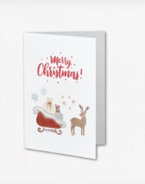 Tiny Toes Ευχετήρια Κάρτα "Merry Christmas"