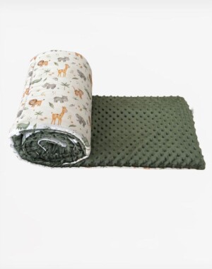 Tiny Toes Πάντα Κούνιας Διπλής Όψης Little Safari