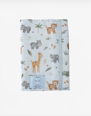 Tiny Toes Θήκη για βιβλιάριο υγείας Little Safari