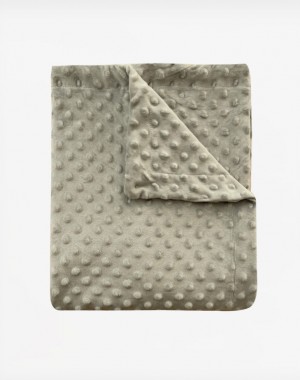 Tiny Toes Κουβέρτα Βελουτέ Silver Grey