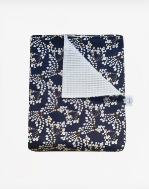 Κουβέρτα Διπλής όψης Myrtille Night Blue