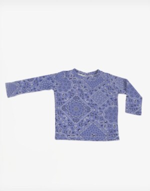 Walking Mum Μπλούζα με Αντιηλιακή προστασία SPF50+ Bandana 9-12 μηνών