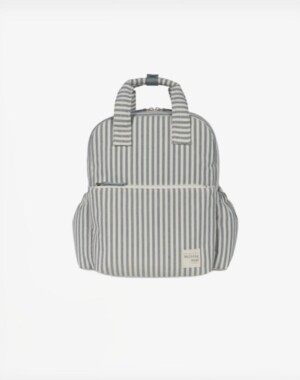 Walking Mum Τσάντα Αλλαξιέρα Backpack Praline Strips Matcha