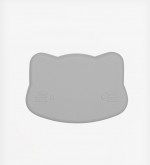 We Might Be Tiny Cat Snackie box-plate Dark Grey