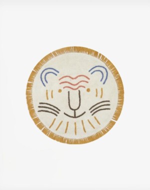 Χαλί Tapis Petit Leo Ø100cm