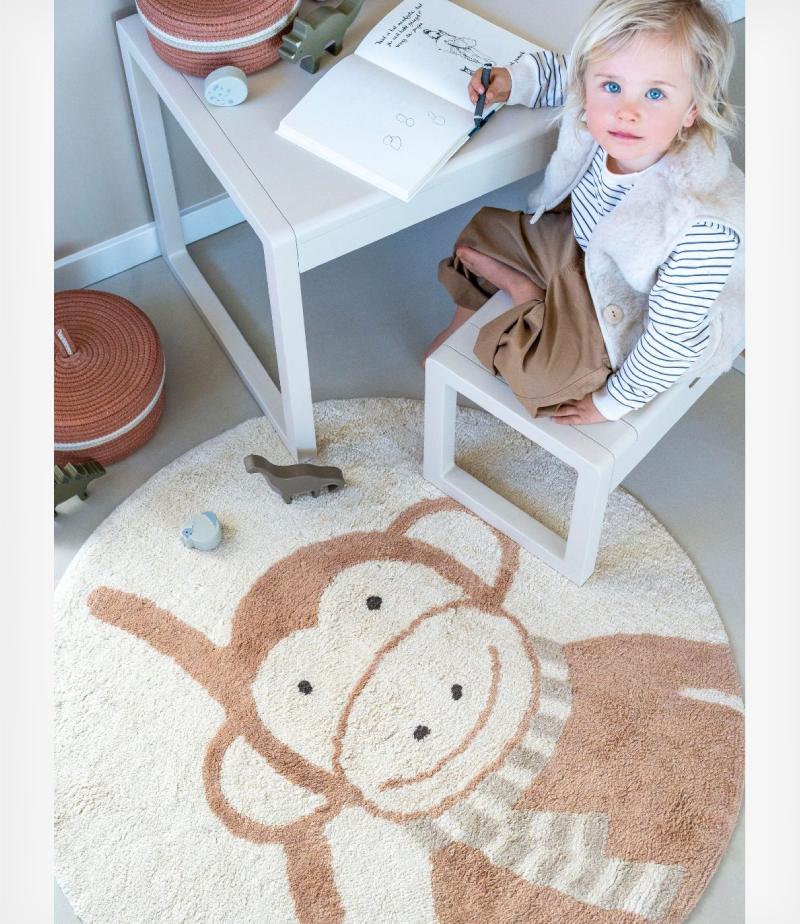 Χαλί Tapis Petit Monkey Ø120cm - Image 2