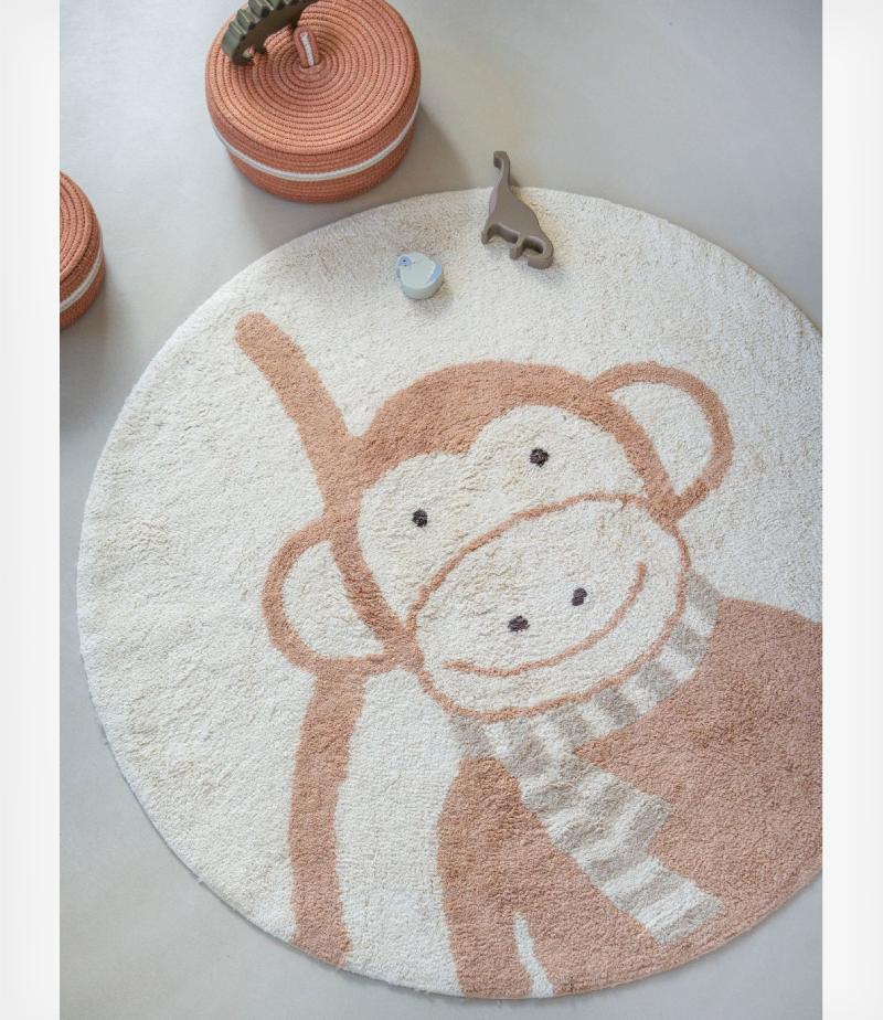 Χαλί Tapis Petit Monkey Ø120cm - Image 3