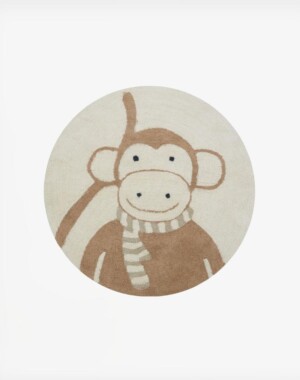 Χαλί Tapis Petit Monkey Ø120cm
