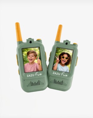 ZAZU Fun Walkie Talkie Παιδικά Επαναφορτιζόμενα με Κάμερα & Βιντεοκλήση – Πράσινο Sage