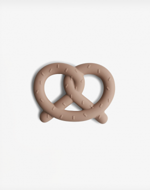 Mushie Μασητικό Pretzel Teether Natural